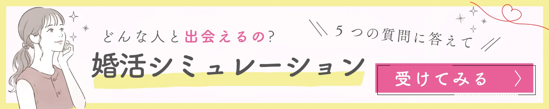 婚活シミュレーション