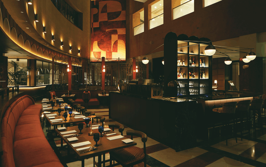 sereno（THE MARK GRAND HOTEL）店内の雰囲気