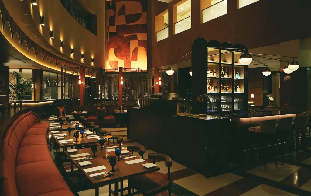 sereno（THE MARK GRAND HOTEL）店内の雰囲気