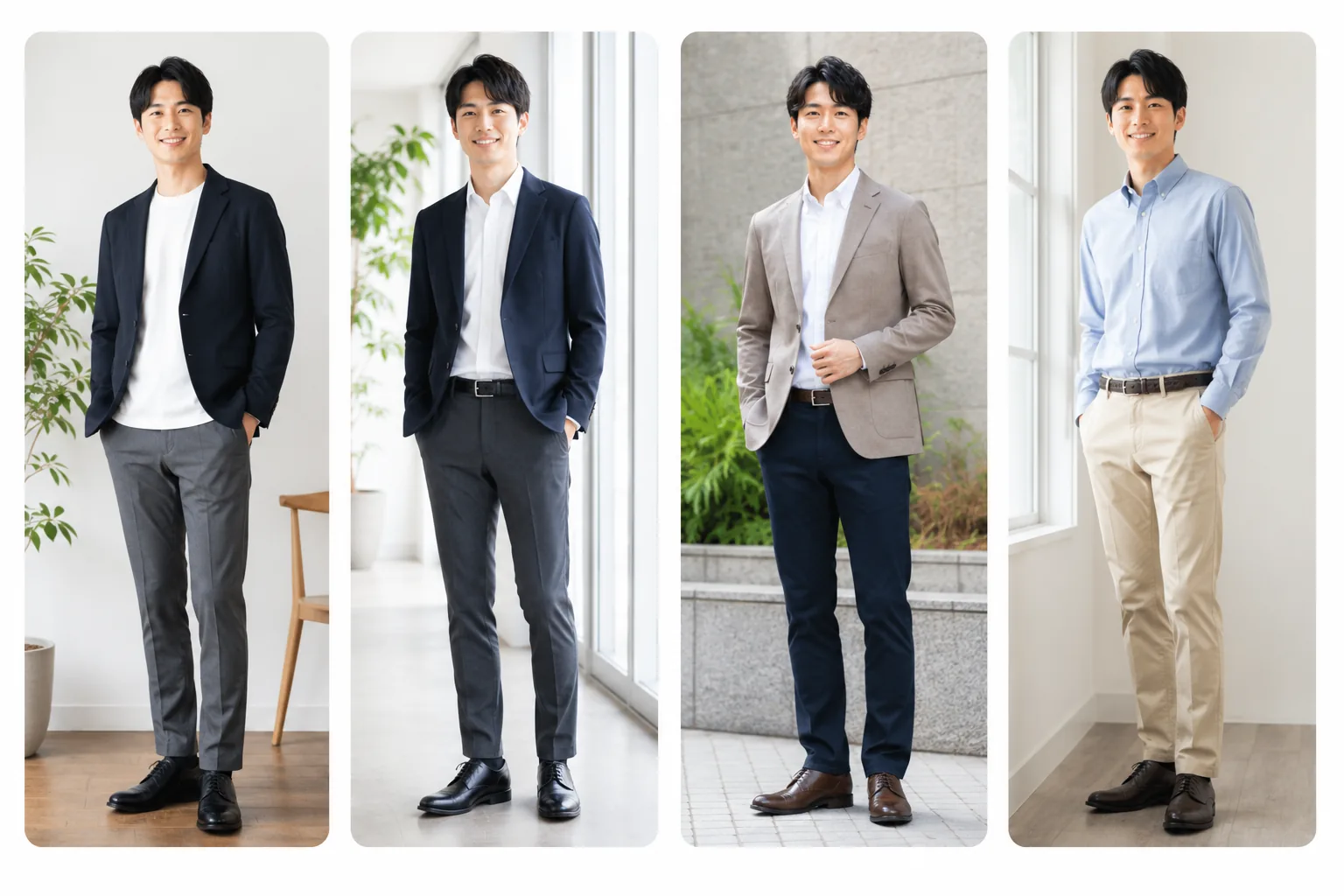 結婚相談所のお見合い当日の服装｜男性版OK例